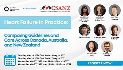 Heart Failure in Practice: Comparing Guidelines and Care Across Canada, Australia, and New Zealand